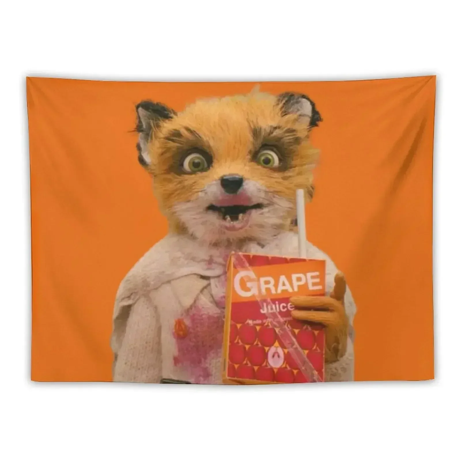 

Fantastic Mr. Fox Grape Juice Tapestry Room Aesthetic Bedroom Decoration Room Decoration Korean Style Tapestry