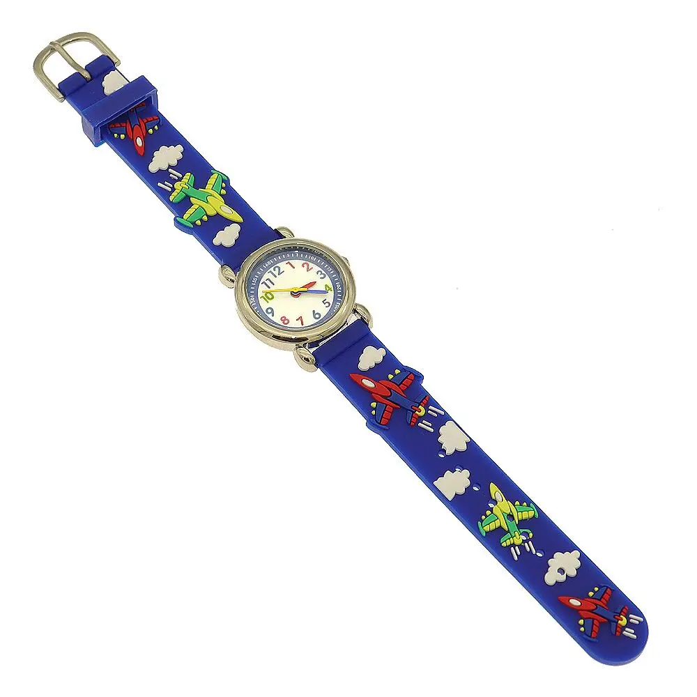

Новые модные красочные мультяшные истребители с ремешком, студенческие детские часы, кварцевые часы, электронные часы, мужские наручные часы, подарок