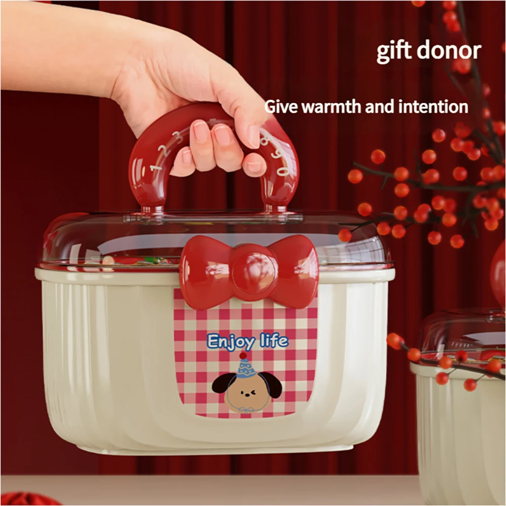 소녀 헤어 액세서리 보관 상자 헤어 타이를위한 휴대용 보석 보관 상자 헤어핀 헤어핀 헤어 활 Scrunchies