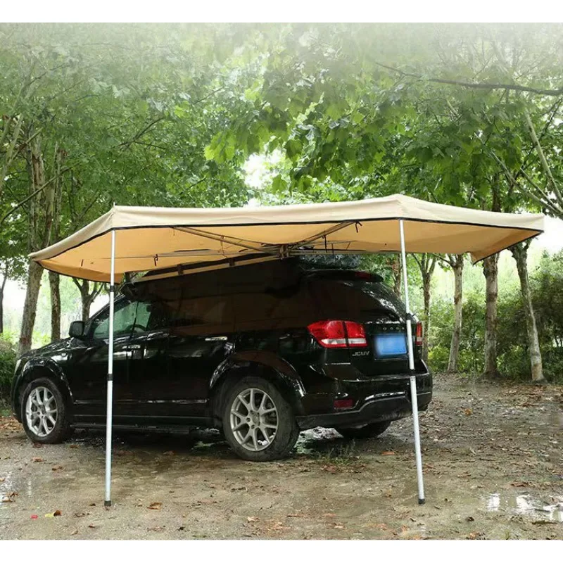 Car Roof Tent Car Side Tent  Free Stand Foxwning 4x4 Awning For Cars Camp Tent darche 270 Degree Awning 3-4 person tent