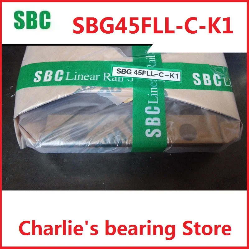 

1pc 100% brand new original genuine Korea SBC linear guide slider SBG45FLL-C-K1 bearing carriage