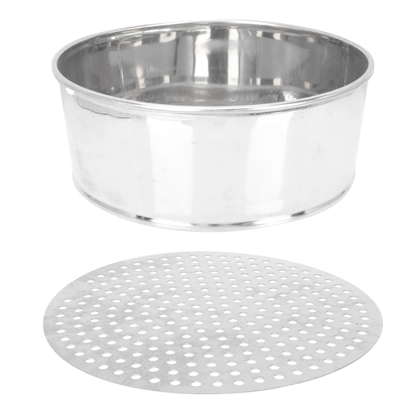 

Stackable Round Hole Sieve Stainless Steel Jewelry Beads Grading Tool Pearl Coffee Beans Sorter Corrosion Resistant