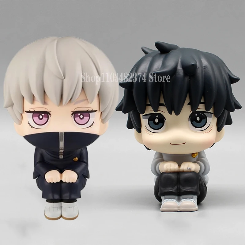 

10cm Anime Jujutsu Kaisen Figures 2 Headed Inumaki Toge Nendoroid Okkotsu Yuta Action Figure Q Version Dolls PVC Collection Toys