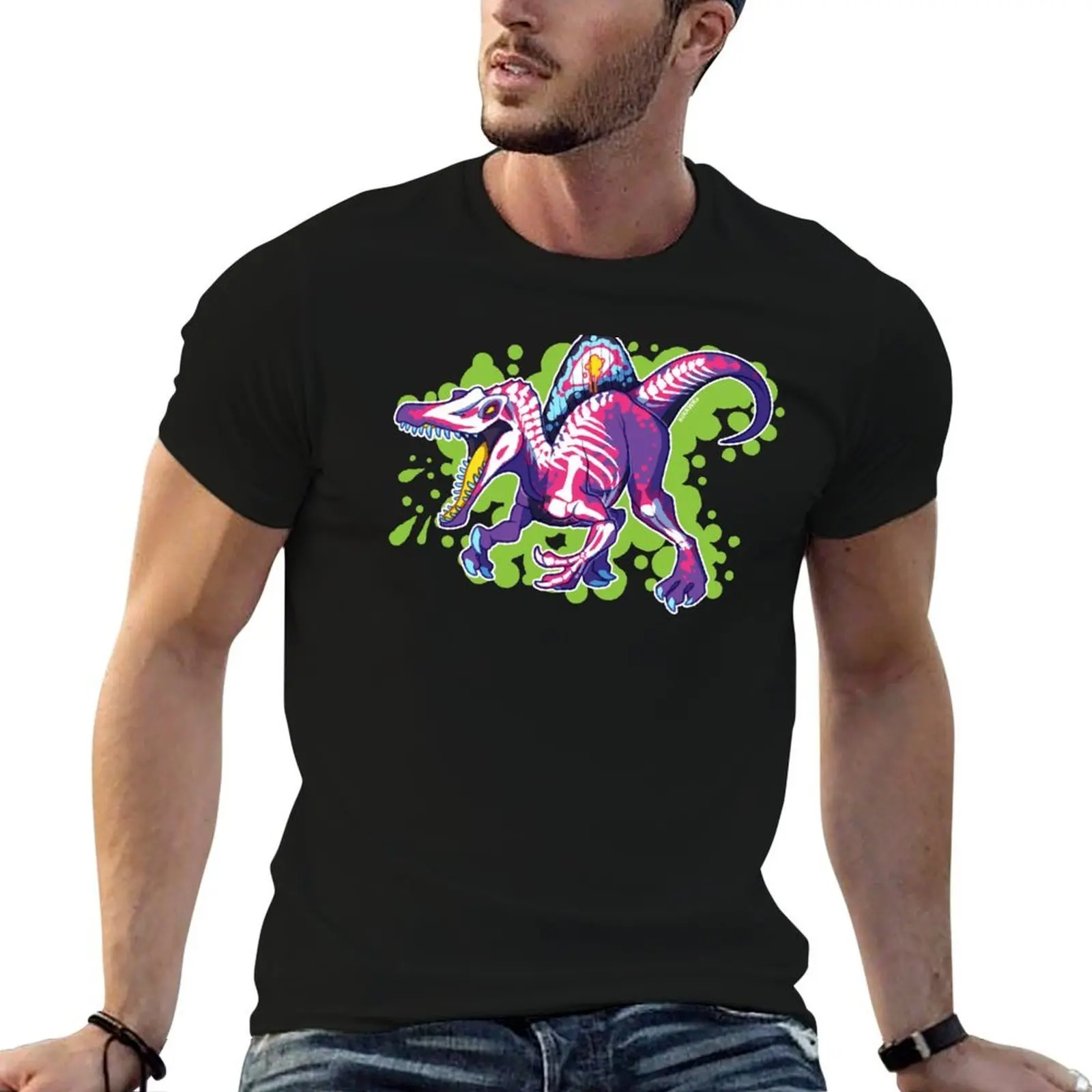 Radioactive Spinosaurus T-Shirt tees custom t shirt mens t shirts casual stylish