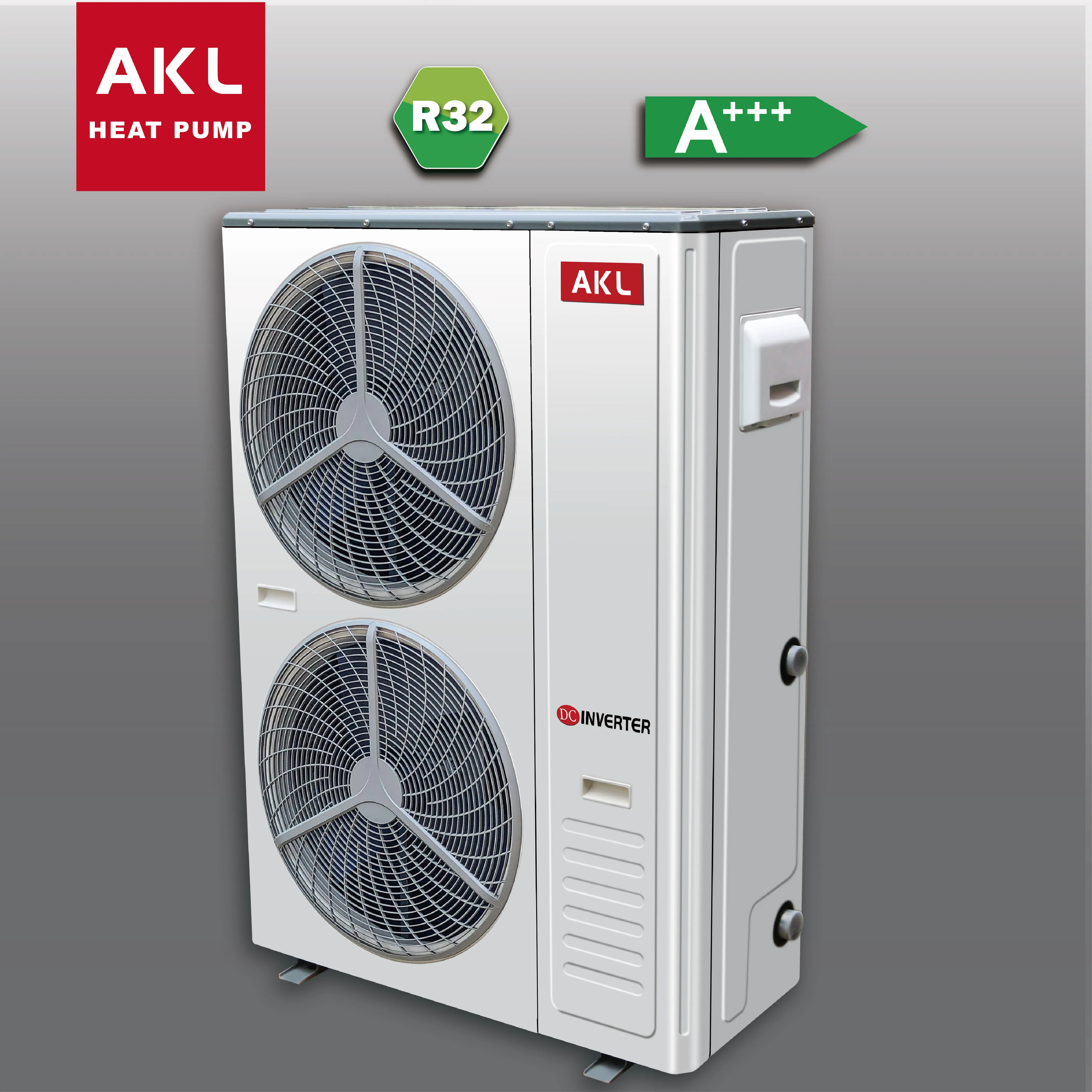 Bomba de calor monobloco R32 EVI A+++ ERP DC Inversor Bomba de aquecimento de ar para água para aquecimento e resfriamento