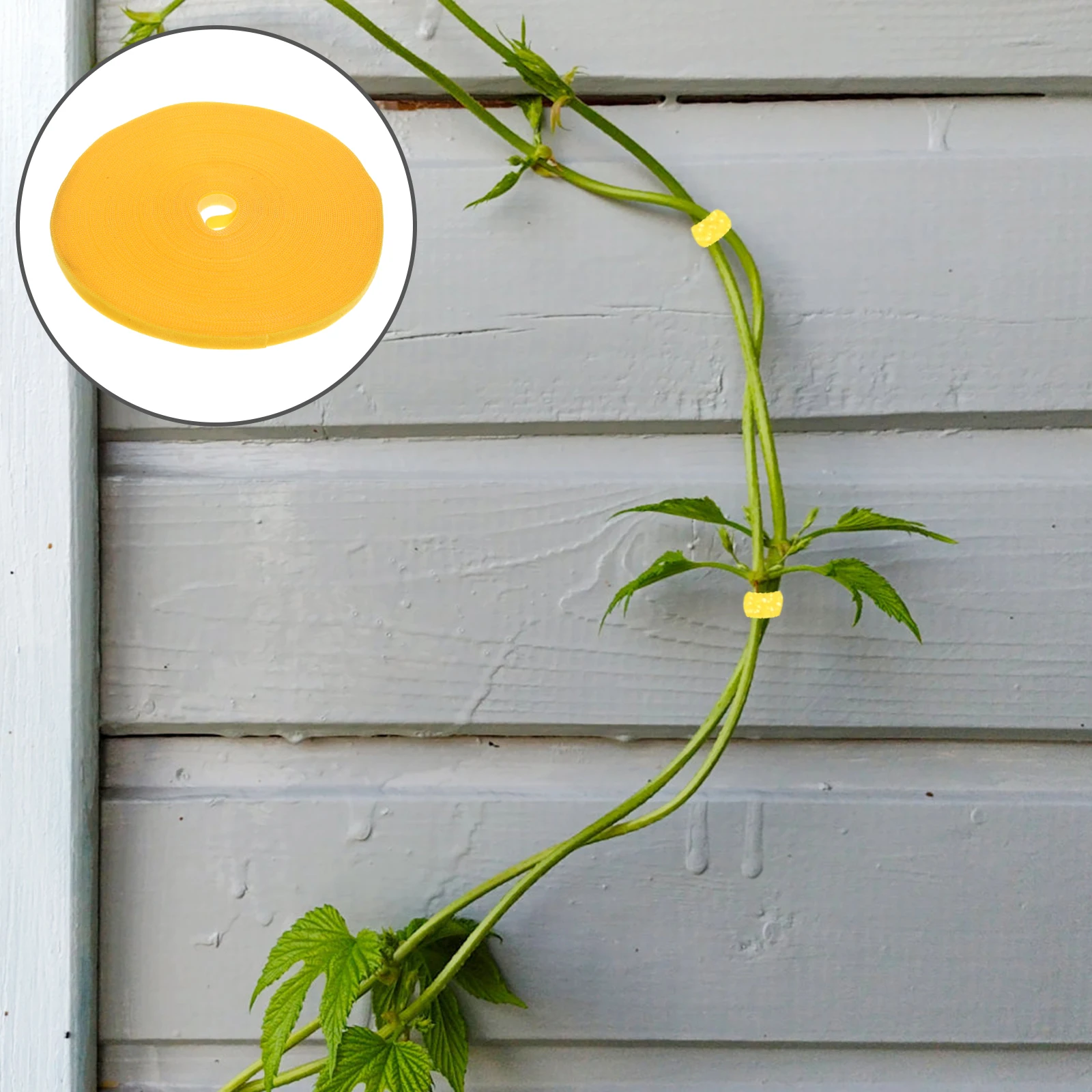

Thicker Durable Plant Support Tape Reusable Garden Ties Strong Non-Slip Grip Lightweight Sturdy Support for Climbing