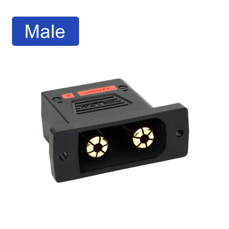 130-180A Male Female Connector for Xiaoniu No. 9 Electric Vehicle Battery Modification QS8P-U High Current Anti Spark Drone Plug