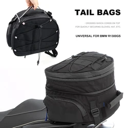 Neues motorrad zubehör nylon schwarz wasserdichte schwanz taschen rücksitz taschen handtasche für bmw r1300gs r 1300 gs r1300 gs r1300gs