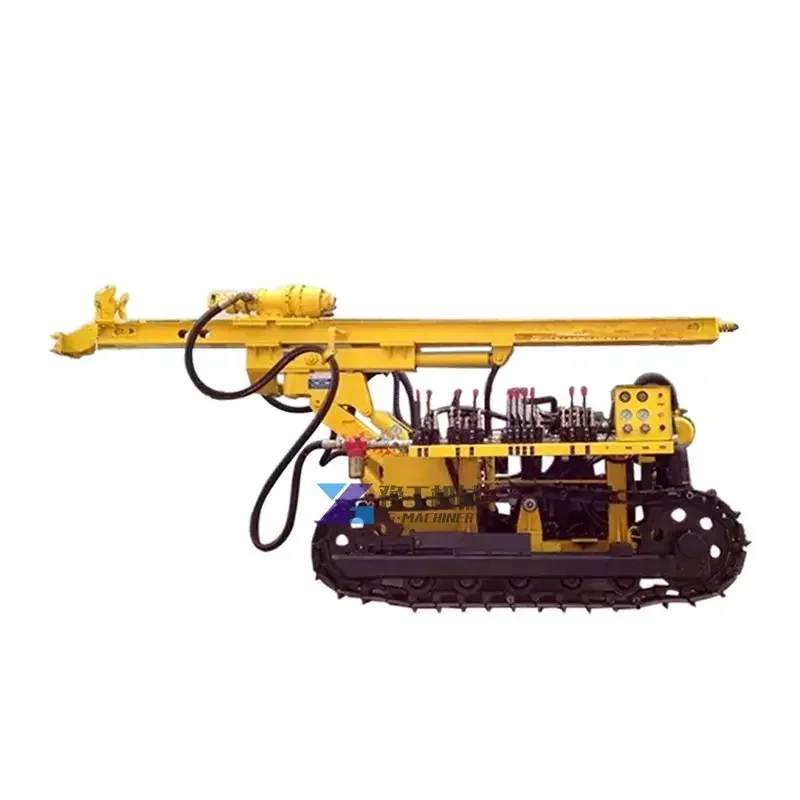 28m Integrated Hydraulic Automatic Pipe Changer Rock Blast DTH Drill Rig