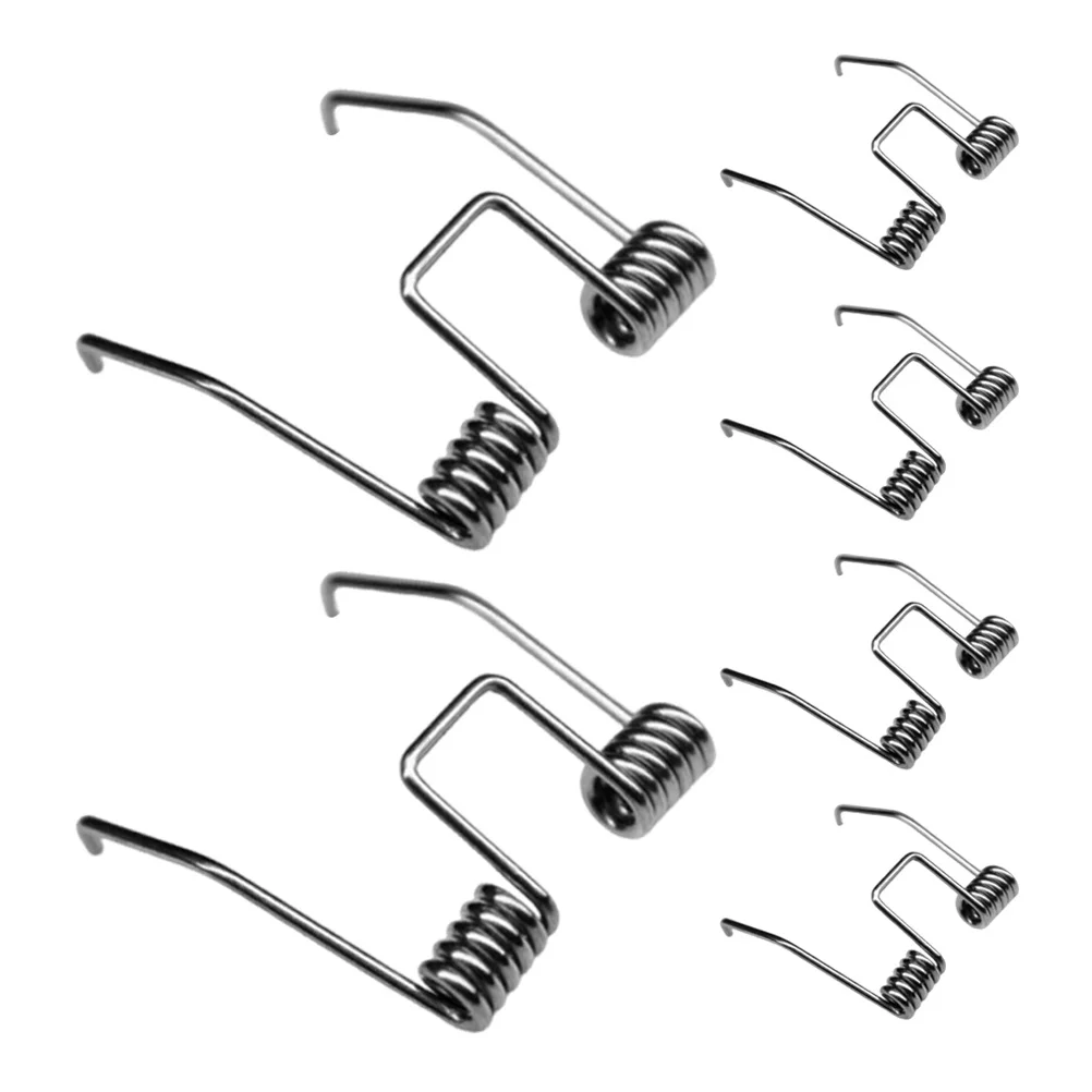 

6Pcs Animal Hair Clipper Torsion Springs Stainless Steel Replacement Stable Performance Noise Reduction Electric Trimmer Repair