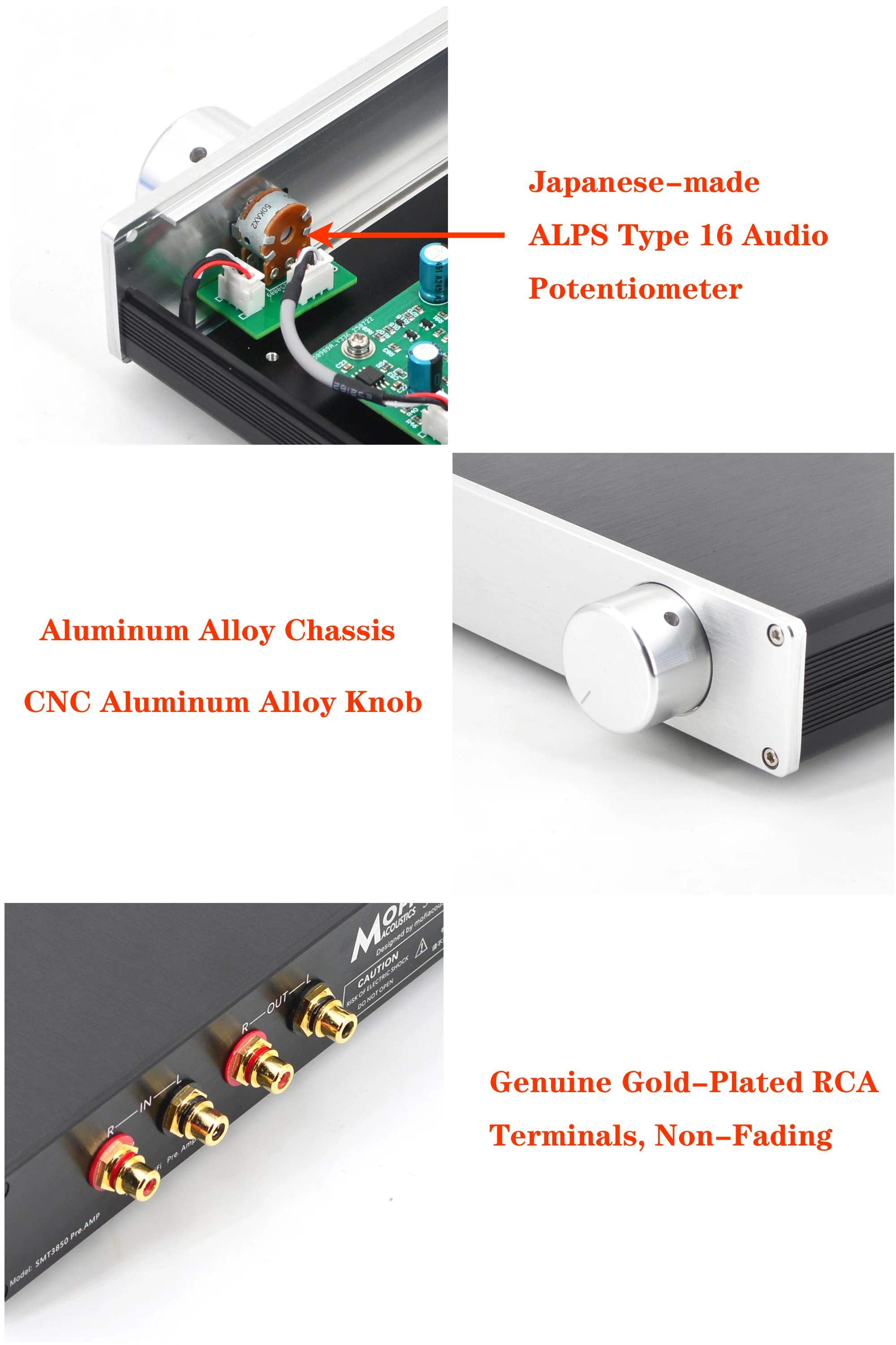 Zahlen Sie Hommage an Klassiker, Eintauchen in Sound – Ein neu gestalteter HiFi-Vorverstärker, der den Schaltkreis Accuphase C3850 referenziert – Detail 4
