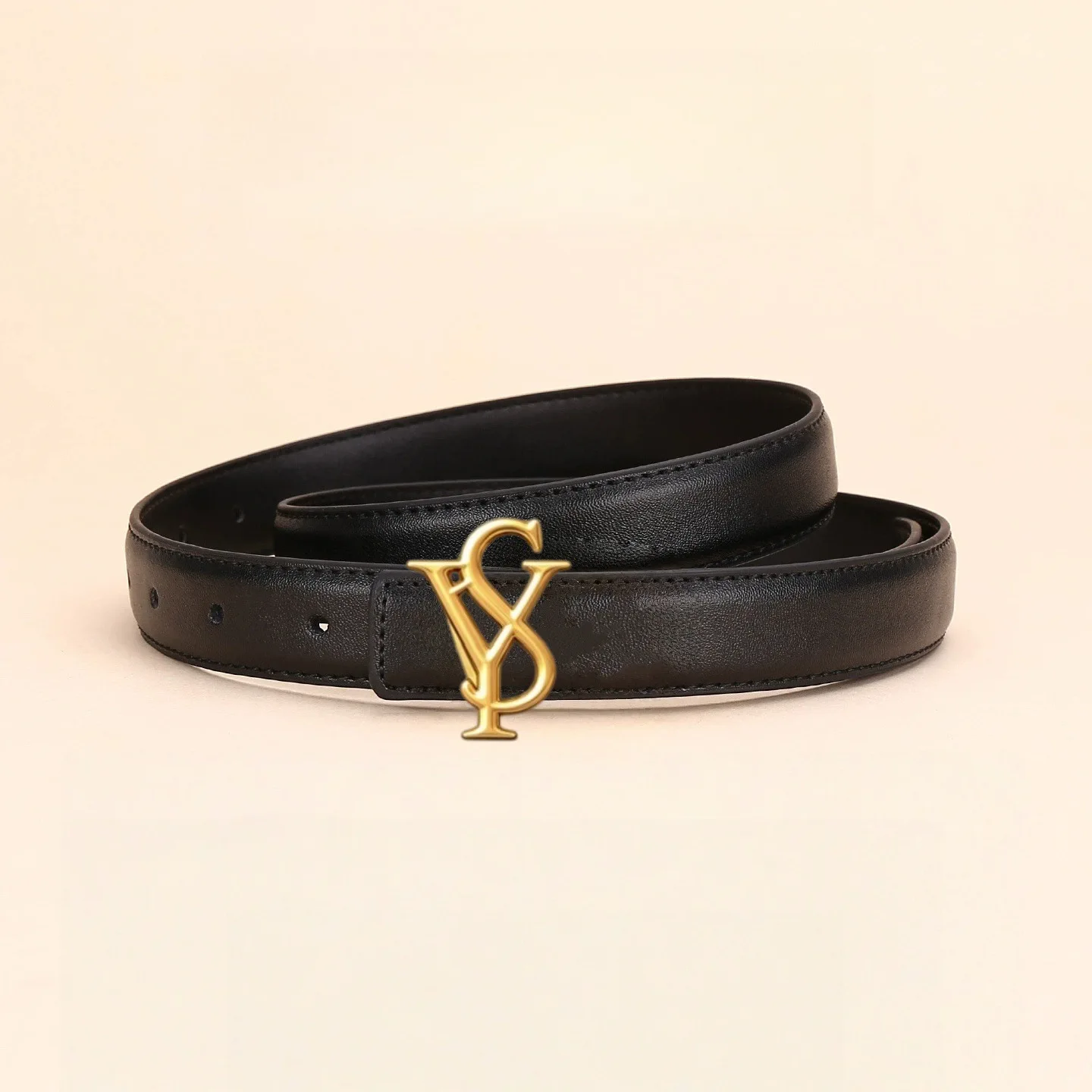 Luxury Brand Leather Belt for Women Designer Alloy Buckle Waist Strap Female Jeans Trouser Dress Waistband
