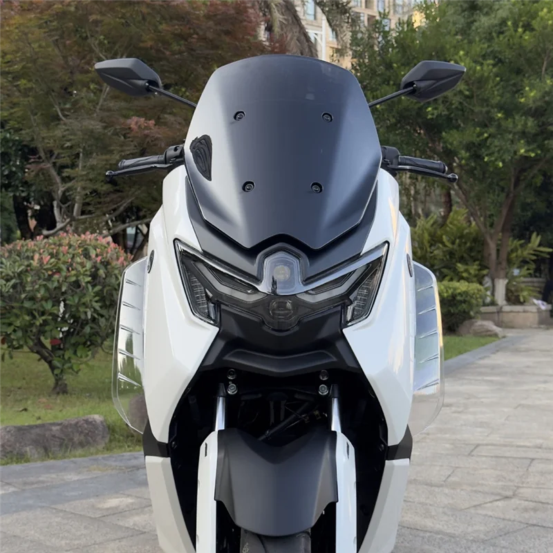Legsheild دراجة نارية الزجاج الأمامي حماية الساق درع ل NMAX155 V3 2025 Nmax155