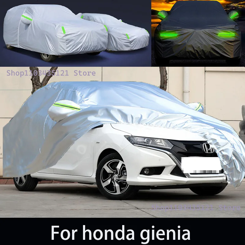 

For honda gienia Outdoor Protection Full Car Covers Snow Cover Sunshade Waterproof Dustproof Exterior Car accessories