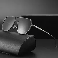 New Fashion Aluminum Photochromic Sunglasses Luxury High Quality UV400 Polarized Sun Glasses Anti-glare Driving Oculos De Sol