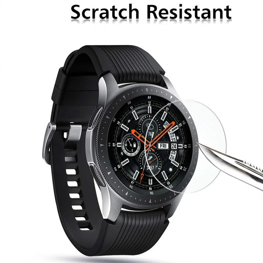 

Screen Protector For Samsung Gear S3 Frontier/S2/Sport 9H 2.5D Tempered Film Galaxy Watch 46mm/42mm/3 45mm 41mm Glass