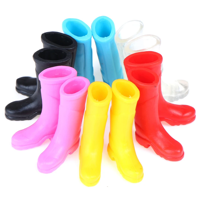 /Cna/Decoration Mini Colorful Rain Boots Miniature Dolls Accessories 1/12 Dollhouse