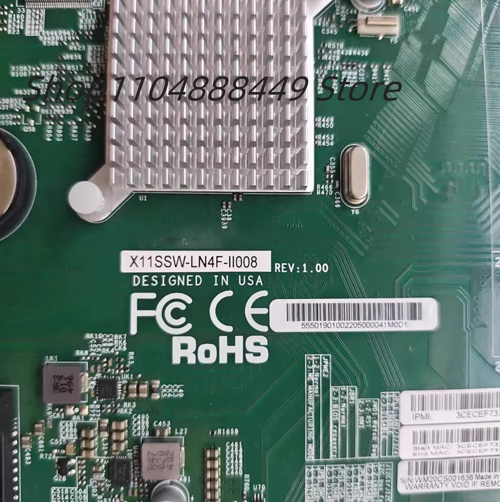 X11SSW-LN4F-II008 REV.1.0 産業用コンピュータのマザーボード
