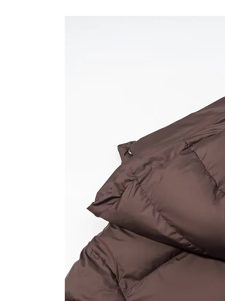 HH Frauen Mode Abnehmbare Hut Handgefüllte Baumwolle Winter Baumwolle Mantel Weibliche Casual Lose Streetwear Verdickte Warme Kurze Jacke