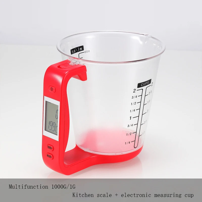 Imagem -03 - Household Kitchen Electronic Measuring Cup Baking Faça Você Mesmo Tool