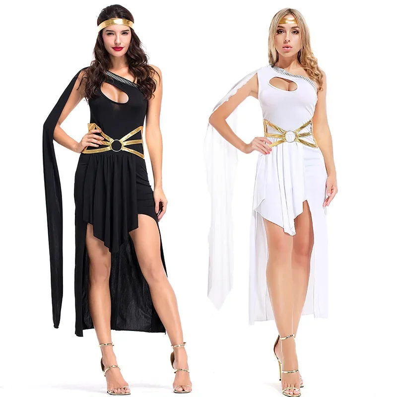 

Halloween Carnival Party Ancient Mythology Greek Goddess Olympus Zeus Hera Fancy Dress Purim Arabic Princess Cosplay Costume