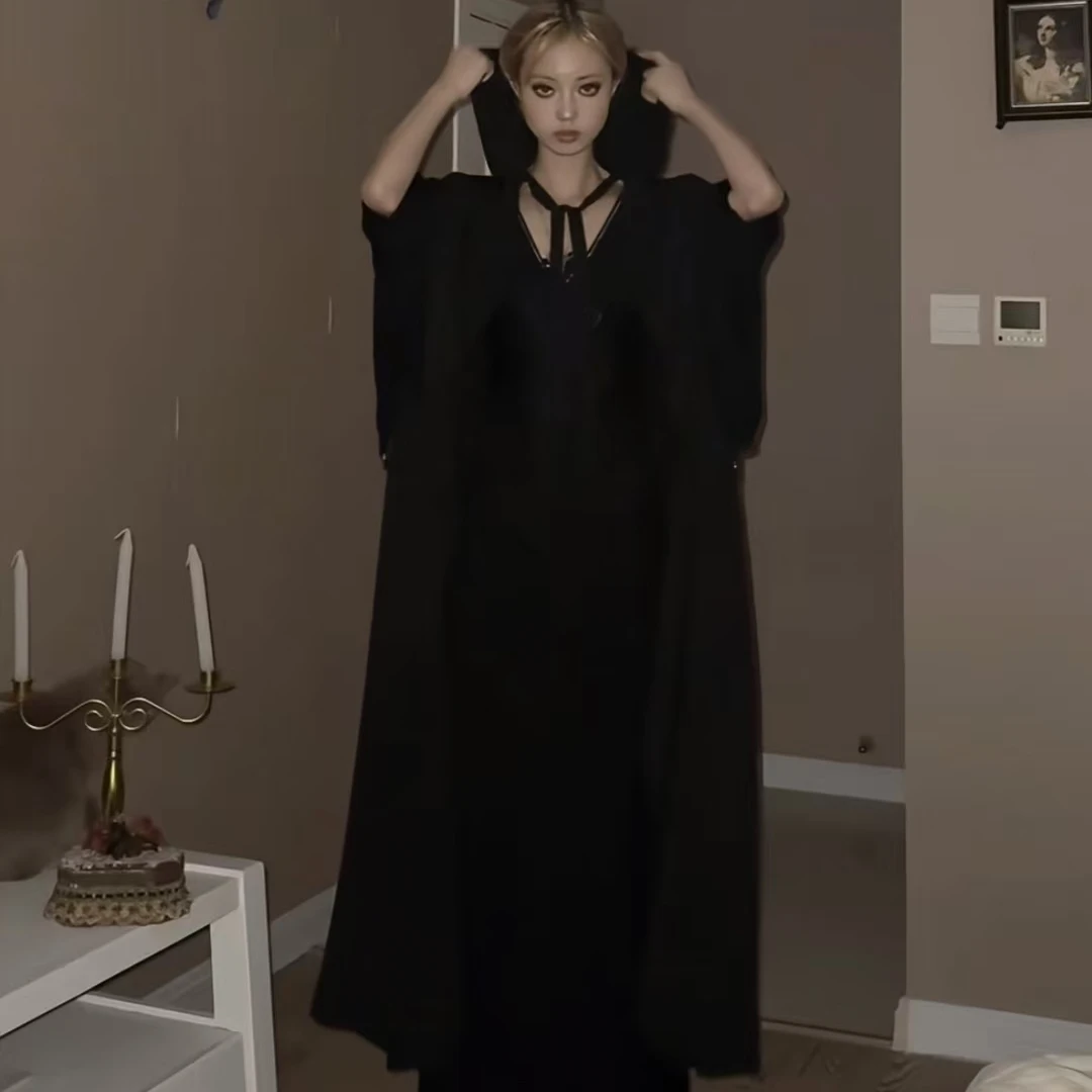 ハロウィン-フード付き-オープン-カーディガン-ノースリーブ-マント-ブロガー-スタイル-トワイライト-ラブ-映画にインスパイアされた-レディース-ファッション-エスニック-ステージ-コスチューム