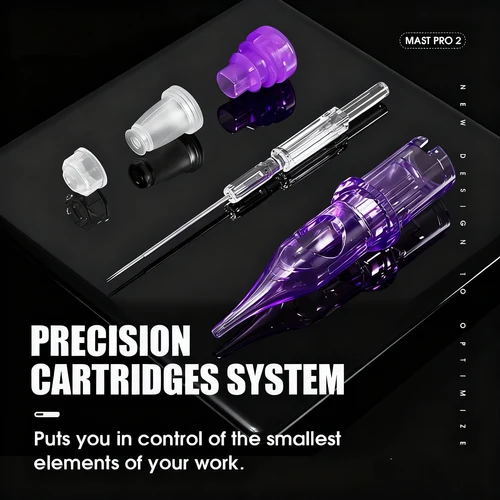 Imagen 2 del producto Agujas para Cartuchos de Tatuaje Mast Pro RL, 20 Piezas, Agujas Desechables para Maquillaje Permanente o Arte Corporal, 0.18/0.25/0.30/0.35, Suministros para Tatuaje
