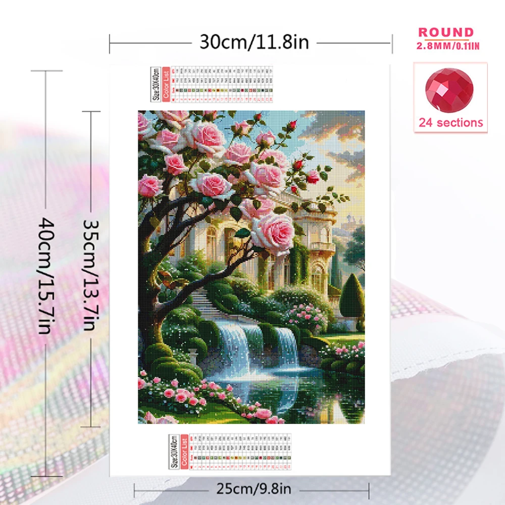 EverShine Diamentowe Malowanie – Embroidery Rose Stitch recenzja i cena