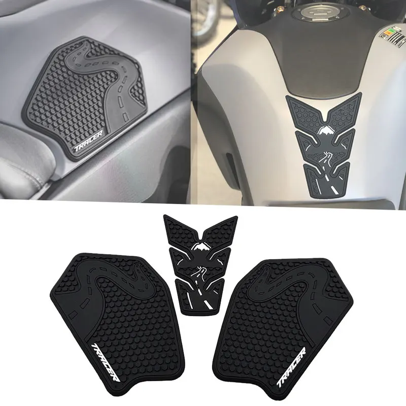 

For YAMAHA tracer7gt TRACER7 TRACER 7 GT 2021 2022 2023 Motorcycle Rubber Waterproof fuel tank pad Non-slip Stickers