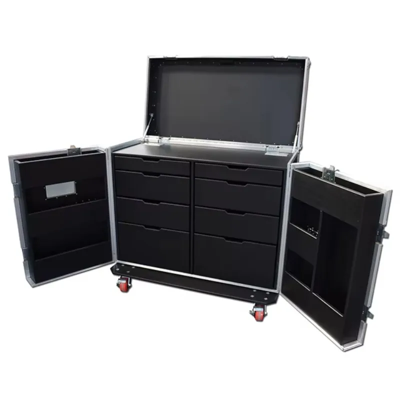 

KKmark 8 Drawer Double Width Backline Tool Flightcase
