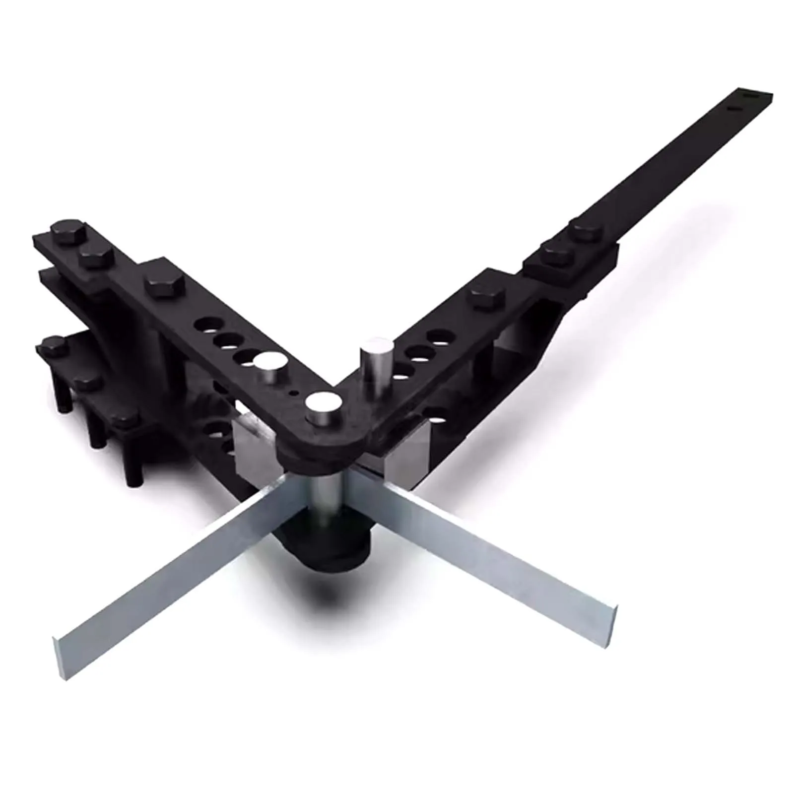 Manual Steel Bar Bender, Labor-saving Rebar Flat Iron Round Steel Bending Machine
