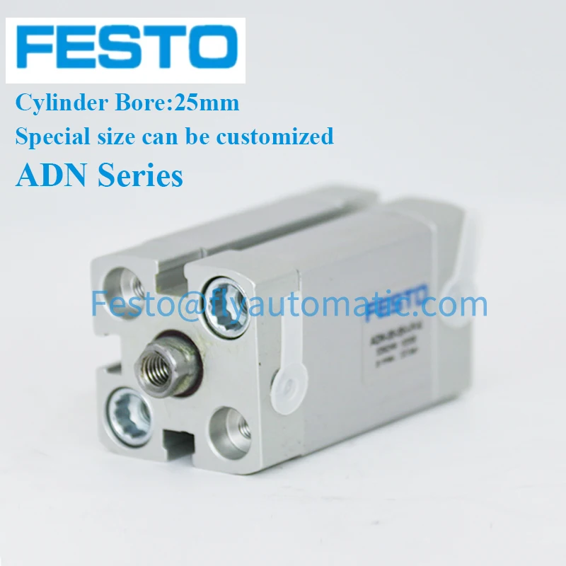 

Festo ADN-25-10-15-20-25-30-35-40-50-60-70-80-100-I-A-P-A ADN/AEN Series Bore Size 25mm Compact Cylinders