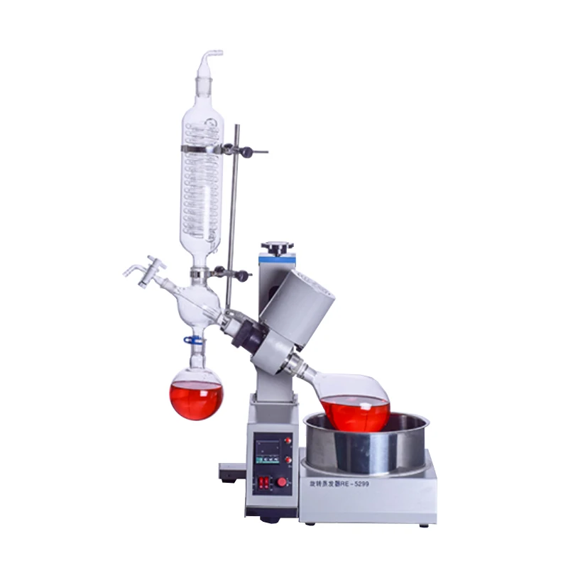 China Small Capacity automatic lifting of host Temperature intelligent digital display TST RE 5299 Rotary evaporator