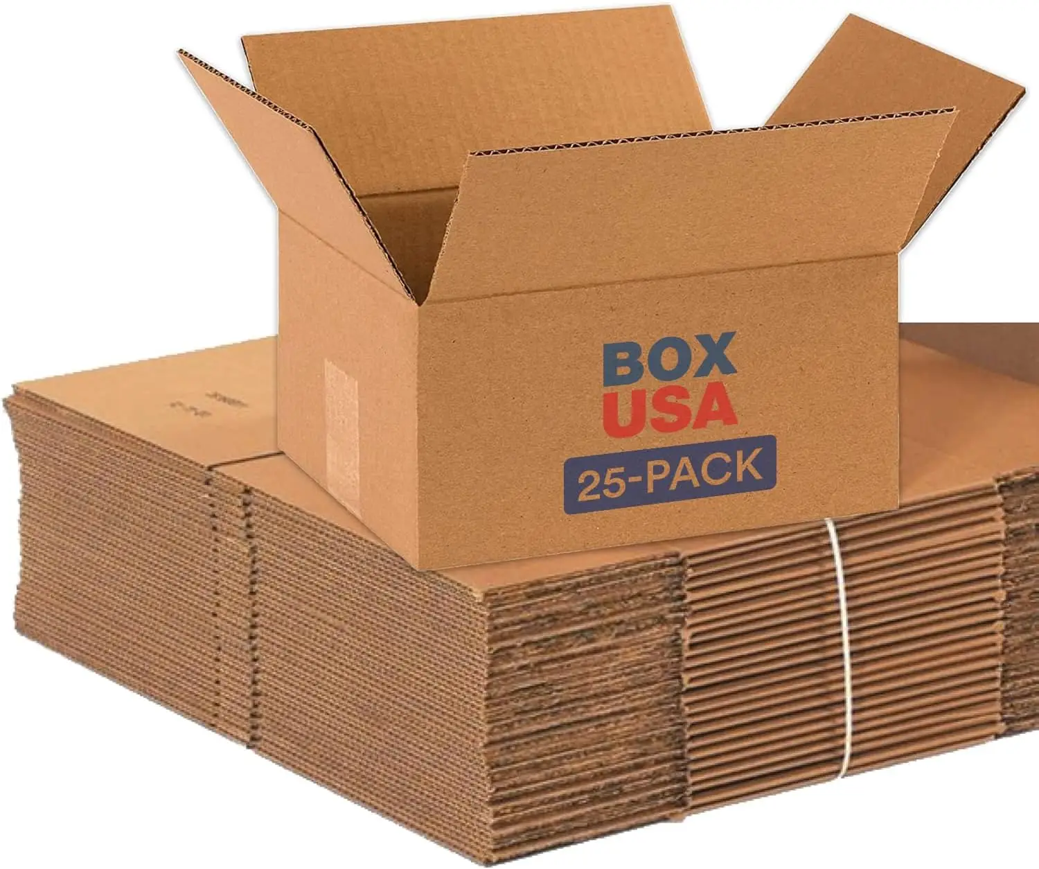 

Corrugated Cardboard Boxes 10x8x5 Small, Pack of 25 for Moving, Shipping, Storage