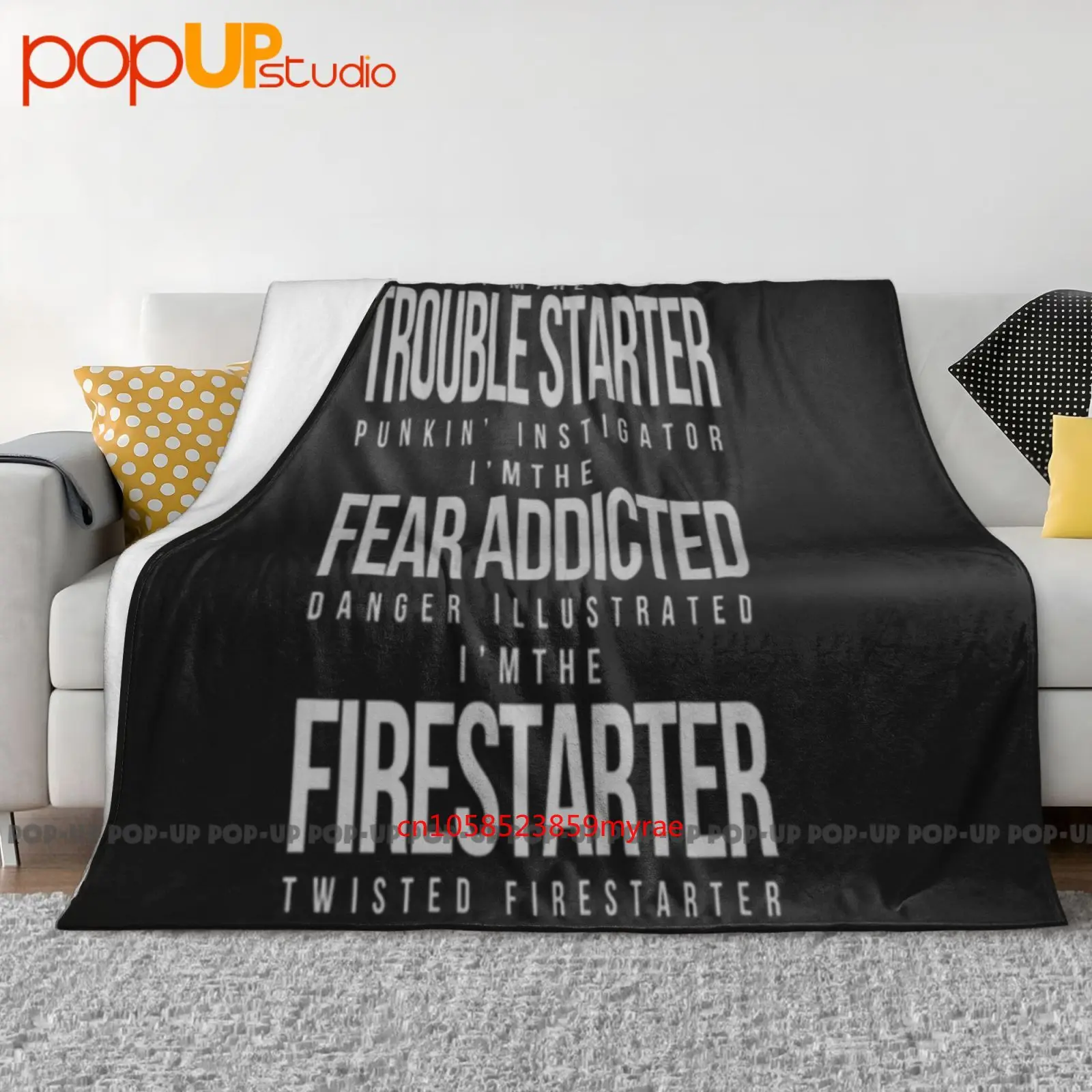 Prodigy Lyrics 90S Dance Rave Music Band Fan Ultra-Soft Blanket Quilt Winter Sofa Cover Bed Covers