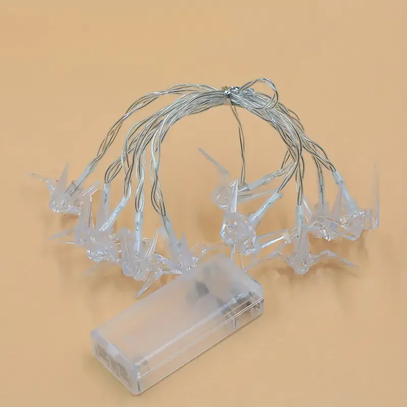 2024 Bird String Lights 40 LED Lights Mini Vintage Christmas Halloween Decorative String Lights Patio Garden Home Party Holiday view 6