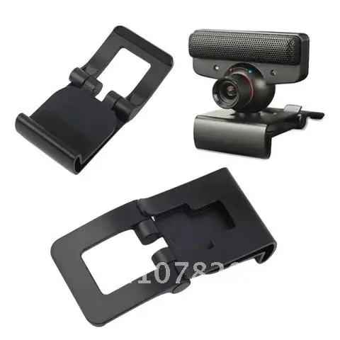 Adjustable Mount Holder Stand for Sony Playstation 3 for PS3 Move Controller Eye Camera Wholesale New Black TV Clip Bracket