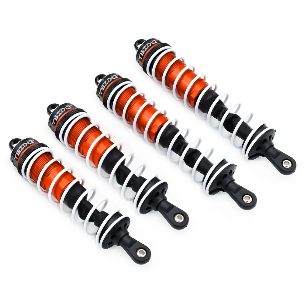 YSIDO Stoßdämpfer-Dämpferaufhängung 120 mm vorne 140 mm hinten für 1/8 1/7 JLB HSP EM Racing DHK HPI Redcat LRP ZD Racing Hongnor – Detail 19