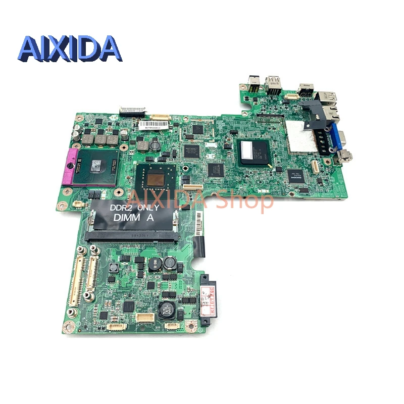 AIXIDA 17 inch CN-0XT386 XT386 Mainboard For DELL Vostro 1700 Laptop Motherboard 965GM DDR2 Free CPU full test