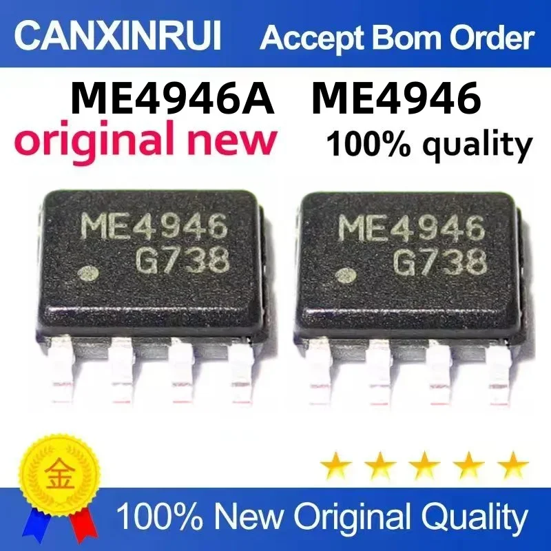 (5 pieces) Brand new stock ME4946A SOP-8 ME4946 SOP-8