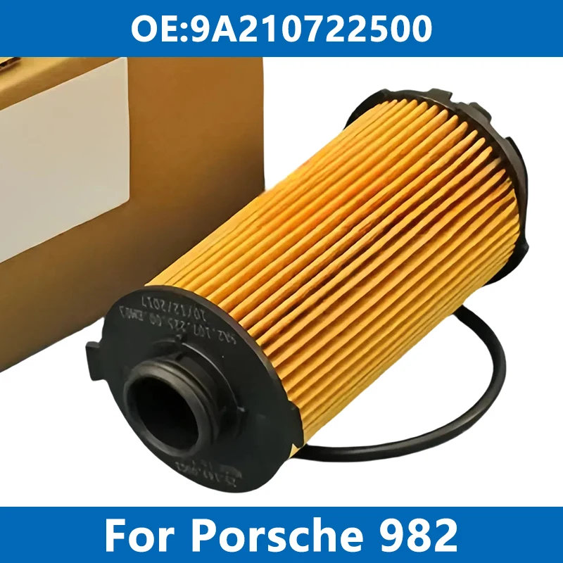 

Car Engine Oil Filter Kit 9A210722500 For PORSCHE 718 BOXSTER Spyder CAYMAN 982 2.0 T 2.5 S GTS 2016-