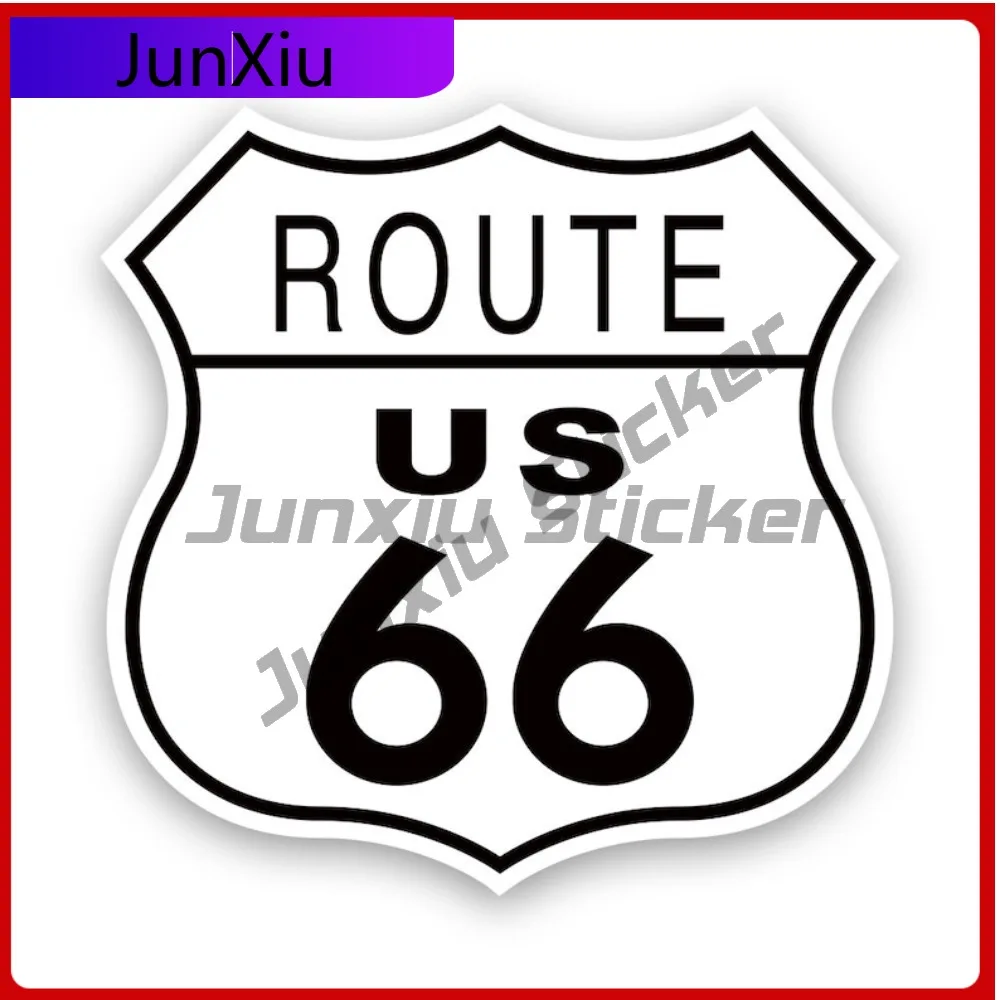 

Us Route 66 Stickerwaterproof Outdoor Decalsu Cool Car Waterproof Vinyl Decal For Letter Boxe Fun Fun Sticker Protection Outdoor
