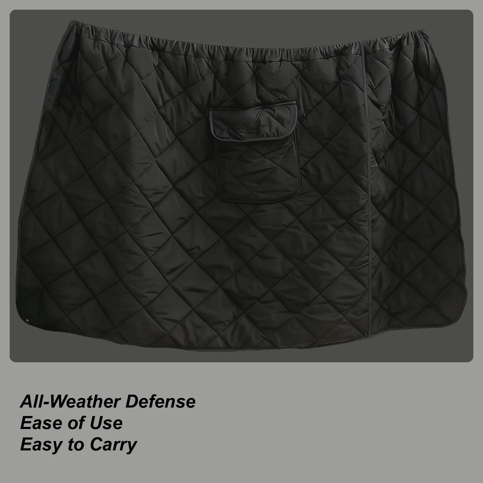 

Motorcycle Leg Apron Cover Waterproof Quilt Plush Lining Motorcycle Windproof Leg Cover For Women Scooter Winter Outdoor Riding