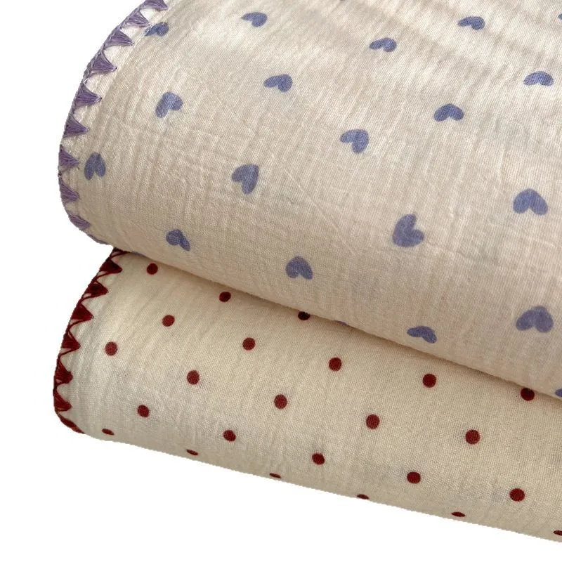 Mother and Baby Grade Cotton Wrinkled Yarn Blanket Multifunctional Summer Blanket Baby Toddler Cover Blanket Bath Towel
