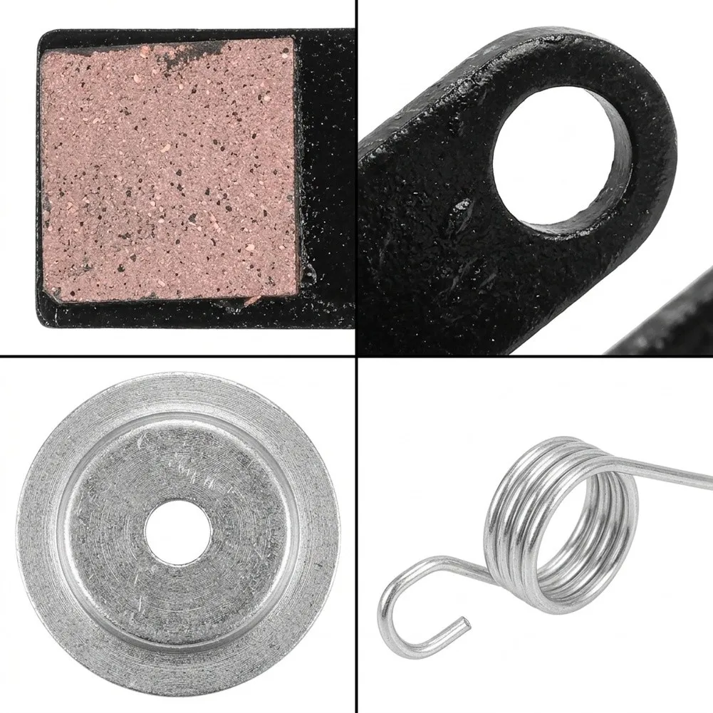 4pcs Brake Pads Compatible With D100= D105 D110 D120 D125 Lawn=Tractors Replace GY21943 GY21390 Mower= Deck Parts