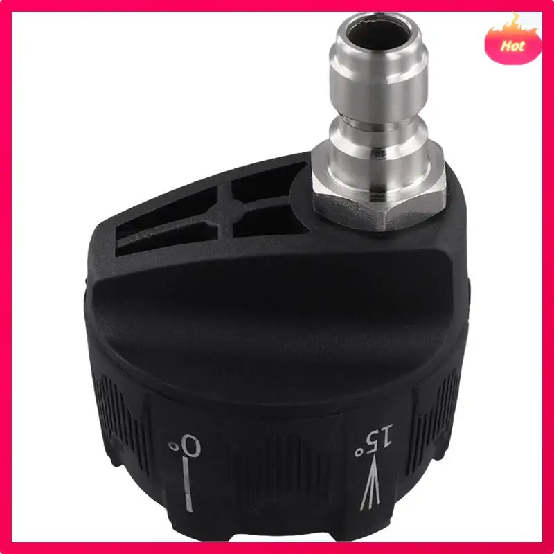 

High Pressure Washer Nozzle Adjustable Cleaning Nozzles Adjustable Hose Nozzle Quick Connect Male Adapter