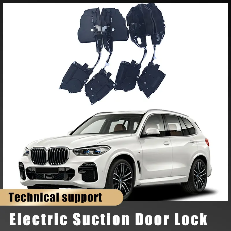 

Smart Auto Electric Suction Door Lock for BMW X5 E70 F15 2006-2023 Automatic Soft Close Door Super Silence Car Vehicle Door