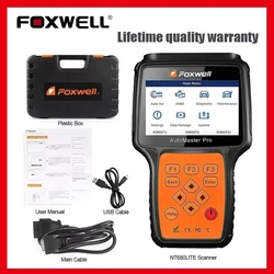 Foxwell NT680 Pro/NT 680 PlUS(WIFI)/ NT680 All-System OBDII Diagnostic Scanner Support Reset+EPB Functions Update of NT650 Elite