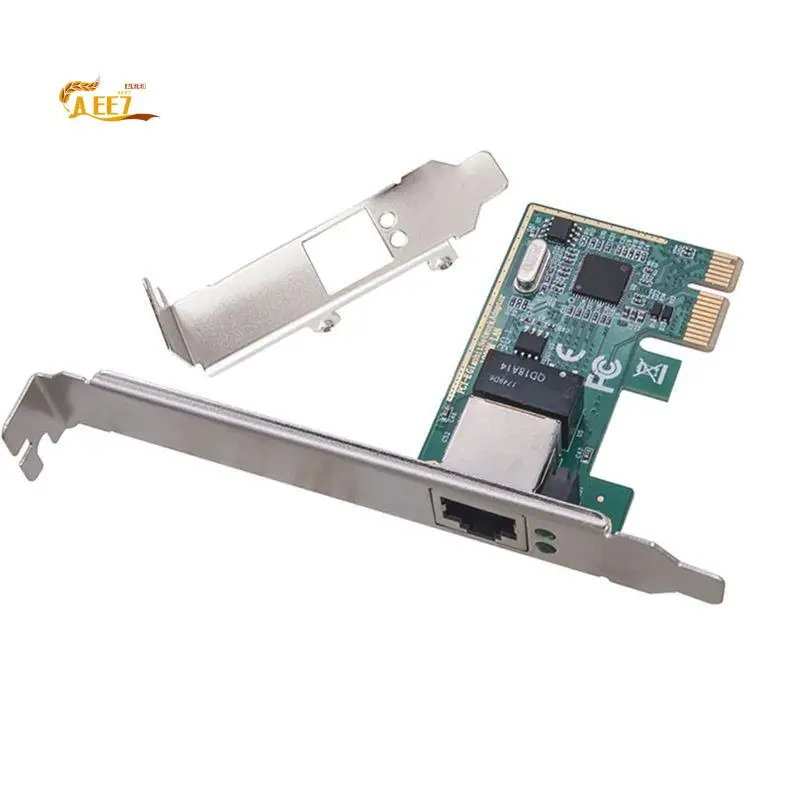AEE7-1 PCS PCI Express PCI-E Network Card 10/100/1000M RJ45 LAN Adapter Converter Network Controller