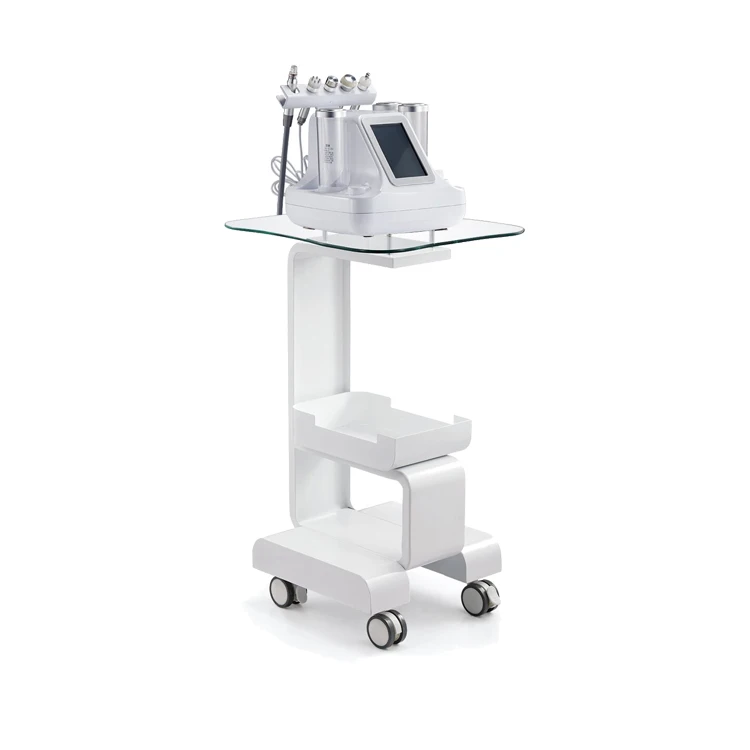 Beauty Trolley 4 Wheels Rolling Pull Barber Trolley Stand For Beauty Equipment Salon